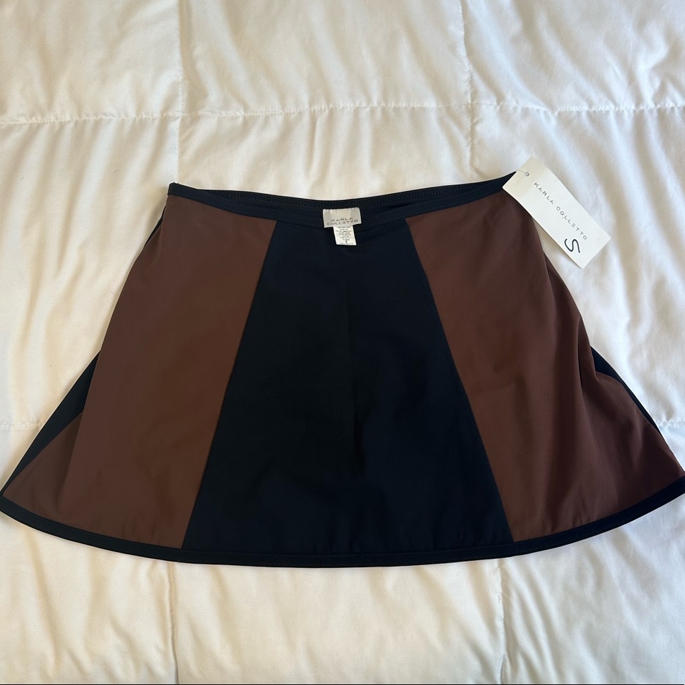 Karla Colletto Swim Skirt NWT